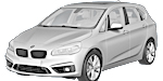 BMW F45 B1038 Fault Code